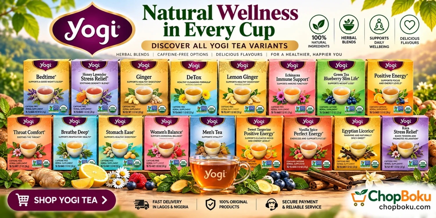 Yogi Tea in Nigeria: Best Herbal Tea Varieties to Buy