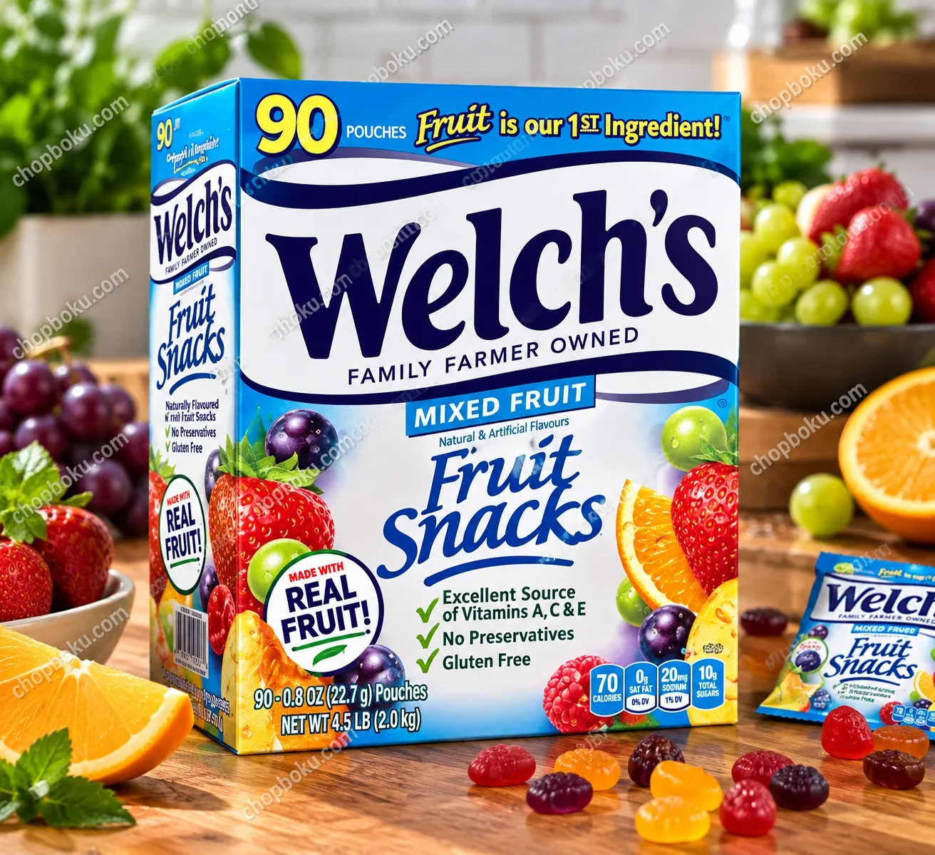 Welch's Mixed Fruit Snacks 22.7g x 90