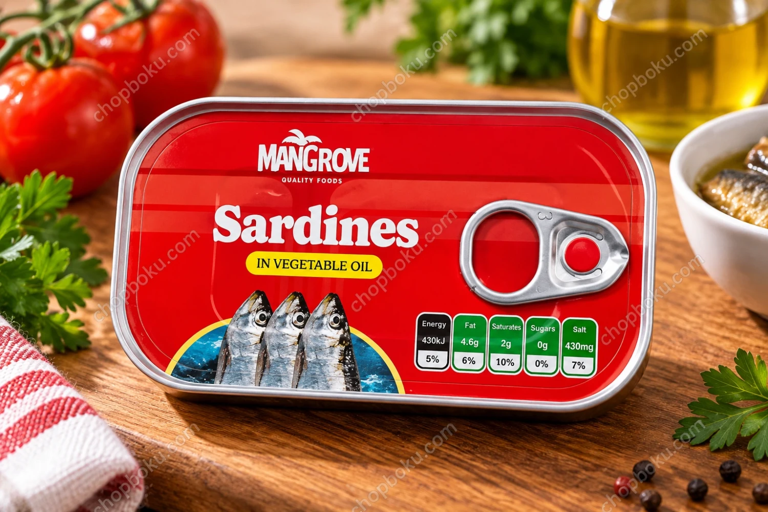 Mangrove Sardines 125g