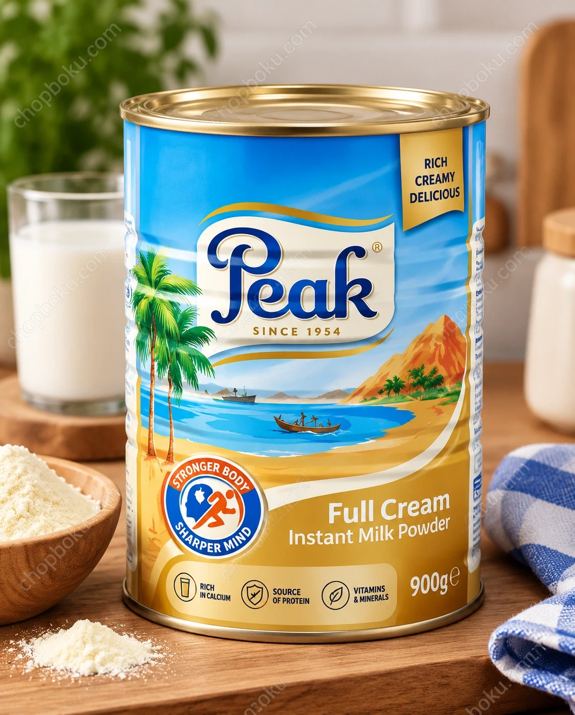 Peak Instant Full Cream Milk Powder Sachet 800g