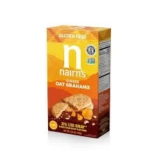 Nairn’s Stem Ginger Oat Biscuits – Crunchy Wholegrain Ginger Cookies | Buy Healthy Snacks in Lagos, Abuja & Port Harcourt Nigeria