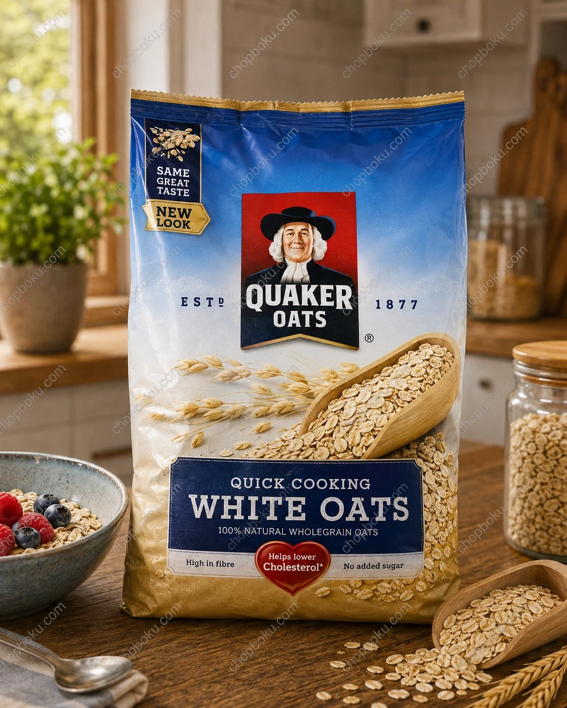 Quaker White Oats 40g x10
