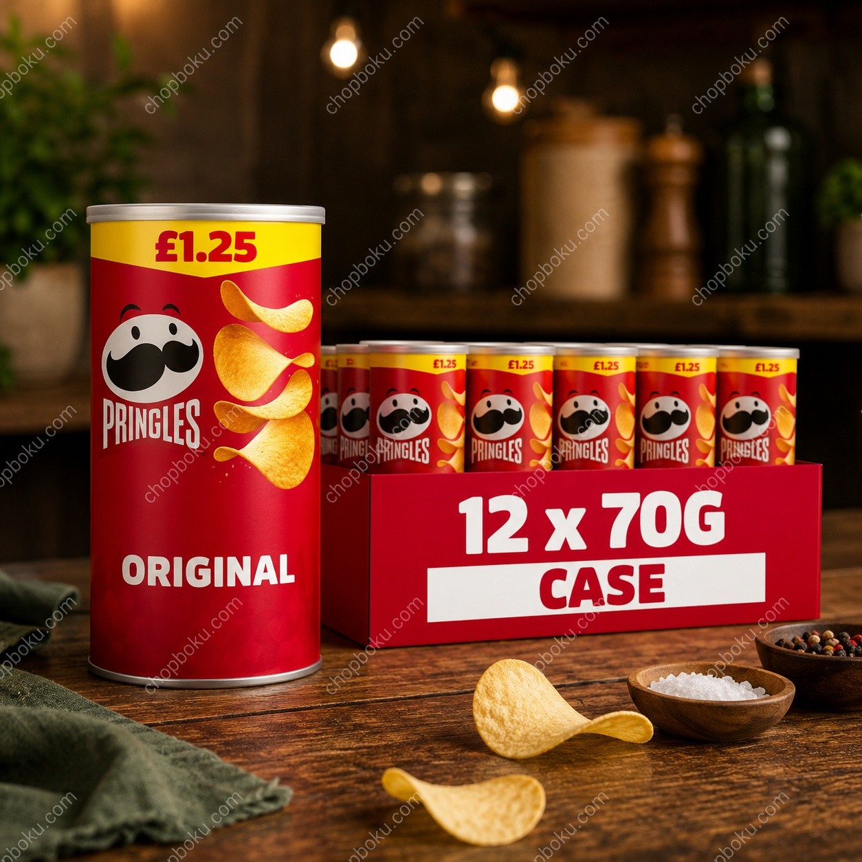 Pringles Original Snack 70g – 12 Pack