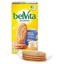 Belvita Cereals & Milk Breakfast Biscuits – Wholegrain Energy Snack with Creamy Milk Filling | Buy in Lagos, Abuja & Nigeria