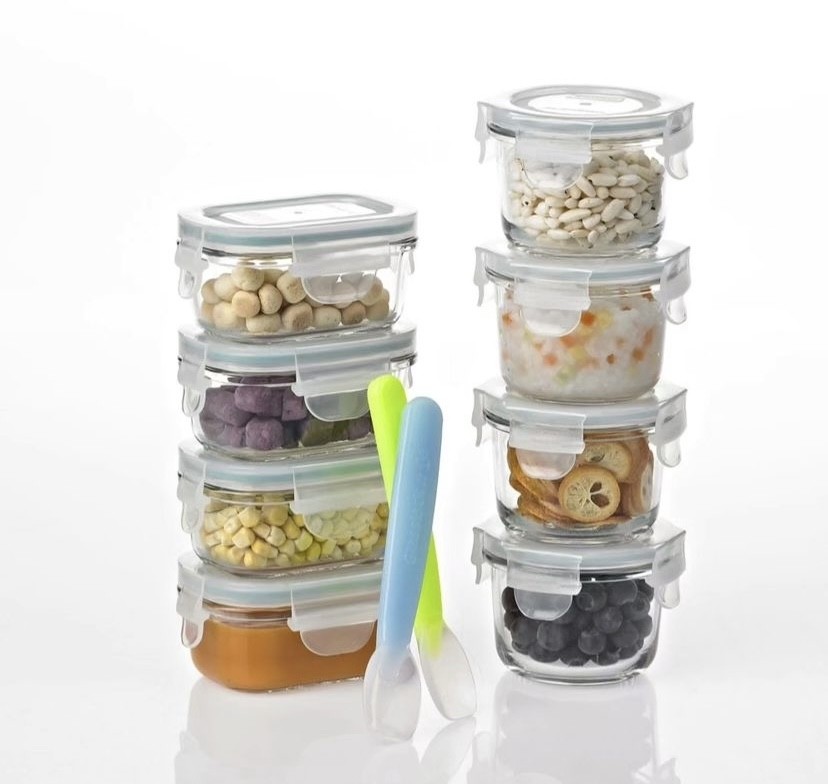 Glasslock Baby Food Glass Container-18pcs