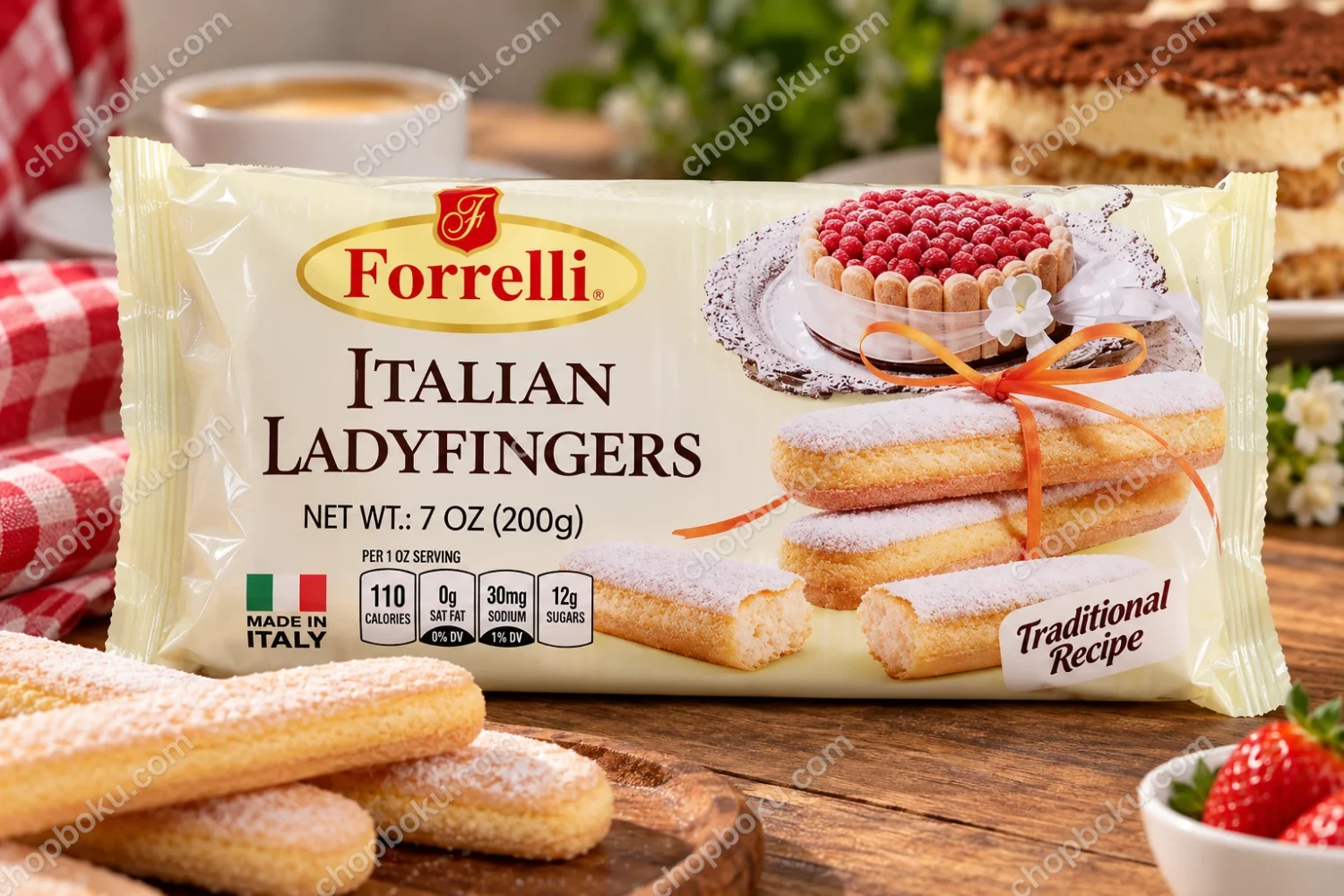 Forrelli Italian Lady Fingers (Savoiardi Biscuits) 200g