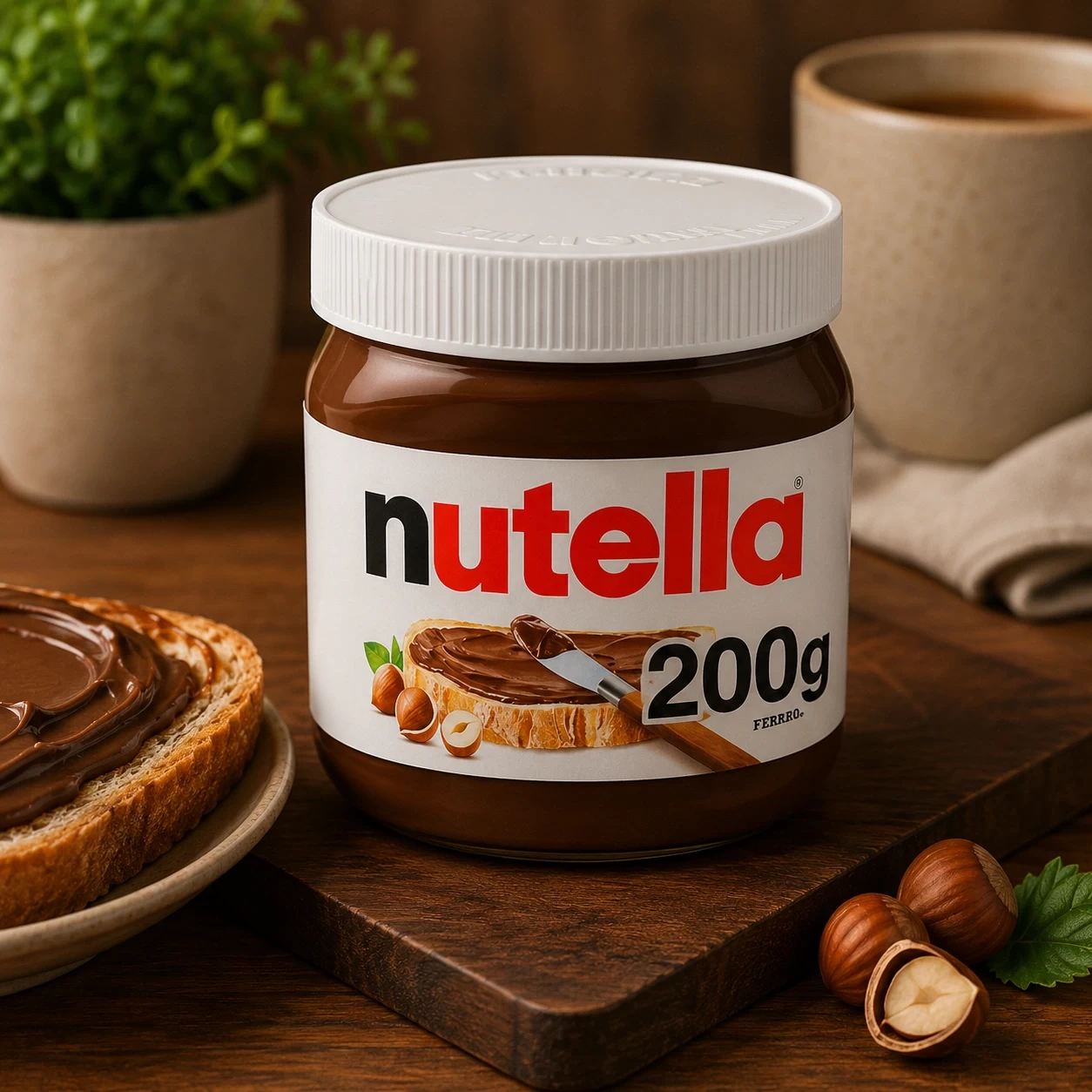 Nutella Hazelnut Chocolate Spread 200g – Creamy Chocolate Spread in Lagos Nigeria