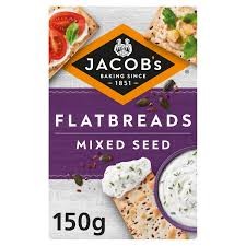 JACOBS FLATBREAD MIXED SEED