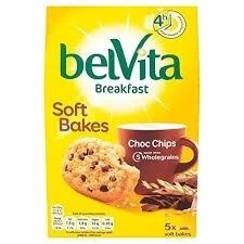 Belvita Soft Bakes Choc Chip Breakfast Biscuits 50g – Soft Wholegrain Energy Snack | Buy in Lagos, Abuja & Nigeria