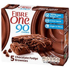 FIBRE 1 CHOCOLATE FUDGE BROWNIE