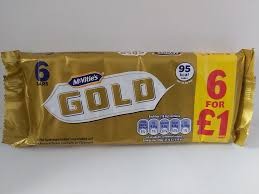 MCVITIES GOLD BAR