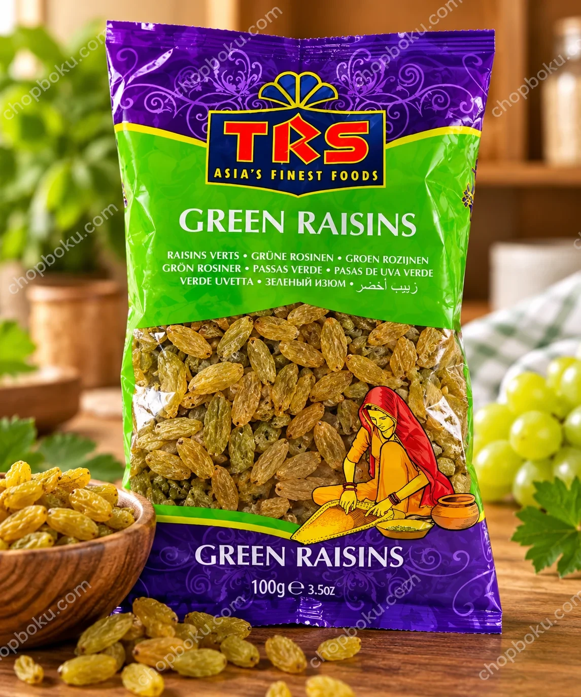 TRS Raisins Green 100g