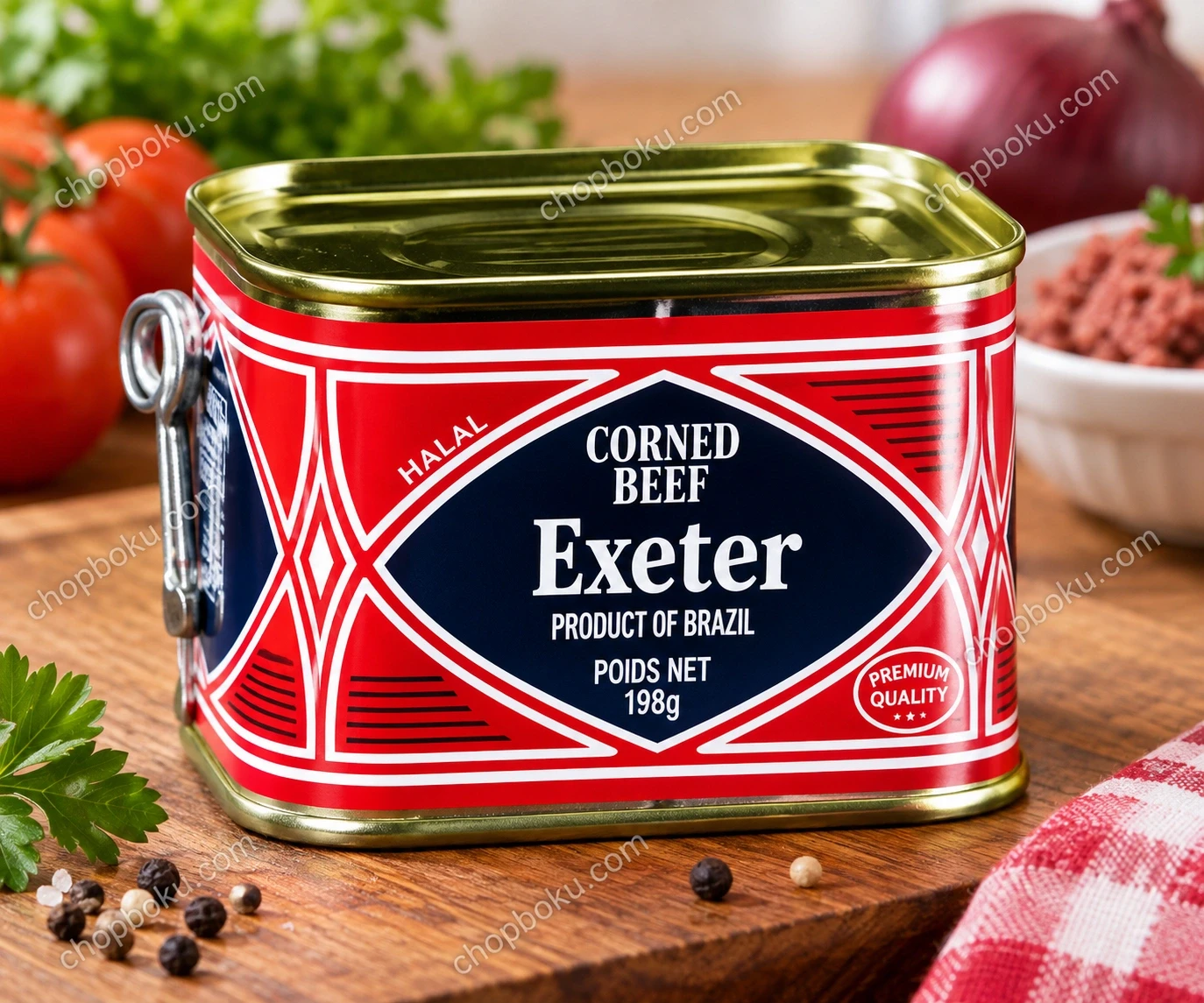 Exeter Corned Beef Product of Brazil 198g