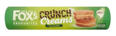 FOXS GINGER CRUNCH CREAM