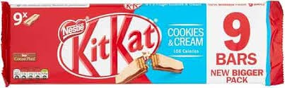 NESTLE KITKAT 2 FINGER COOKIES & CREAM