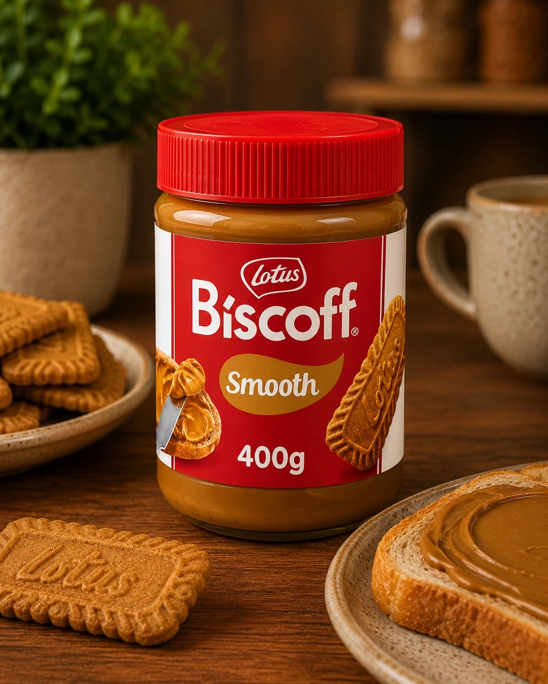 Lotus Biscoff Creamy Spread 400g – Original Caramelized Biscuit Spread in Lagos Nigeria