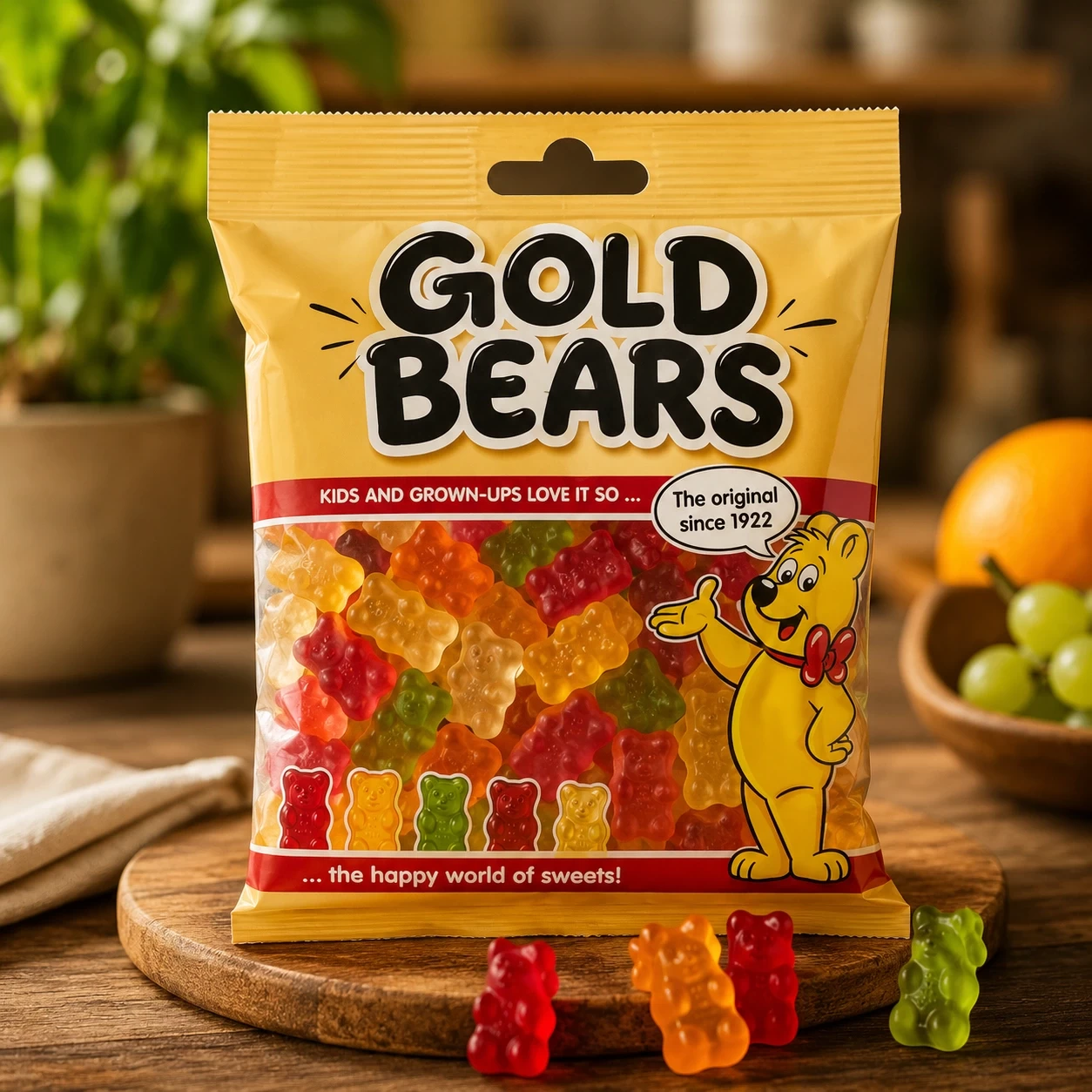 Haribo Goldbears 175g – Original Fruit Gummy Bears Candy in Lagos Nigeria