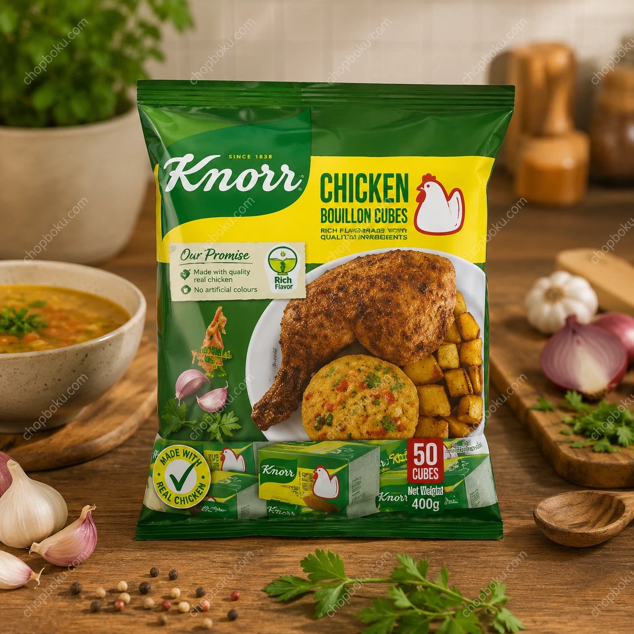 Knorr Chicken Bouillon Seasoning Cubes 50 × 8g (400g)
