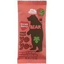 BEAR YOYOS STRAWBERRY