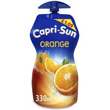 Capri sun orange flavor
