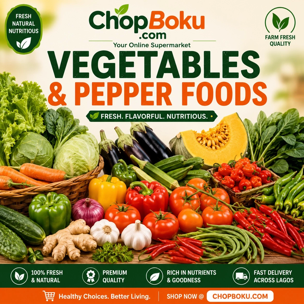 Vegetables and Pepper