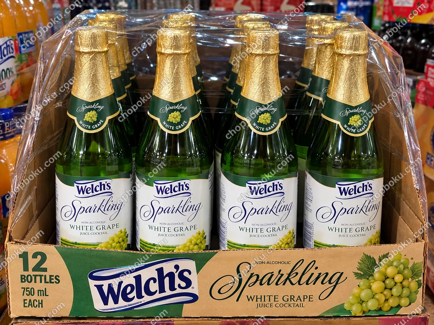 Welch's Sparkling White Grape Cocktail 750ml x 12