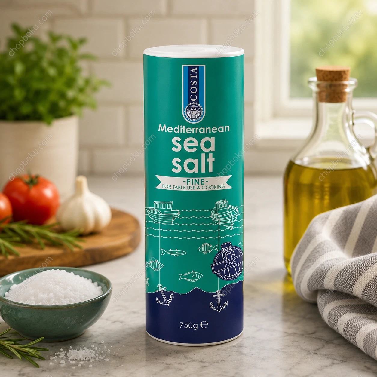 Costa Mediterranean Sea Salt Fine 750g