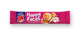MCVITIES BN HAPPY FACES JAM & CREAM