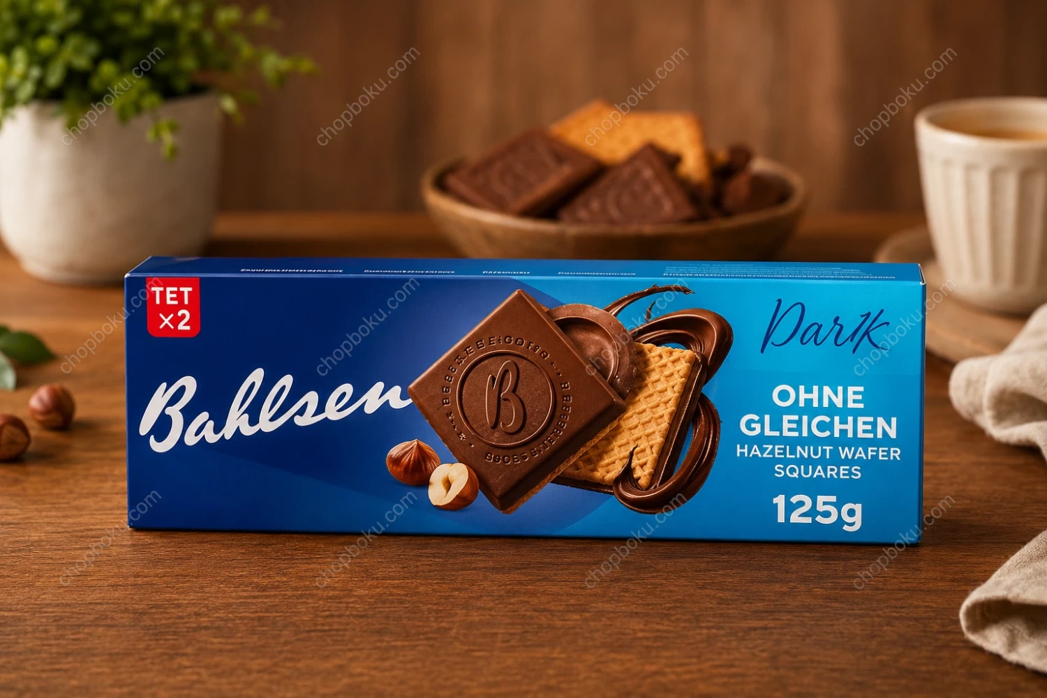 Bahlsen Ohne Gleichen Milk Chocolate Wafers 125g – Premium German Chocolate Wafer Biscuits in Lagos Nigeria