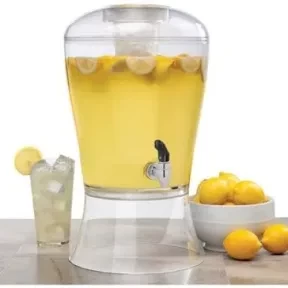 Acrylic Beverage Dispenser with ice core