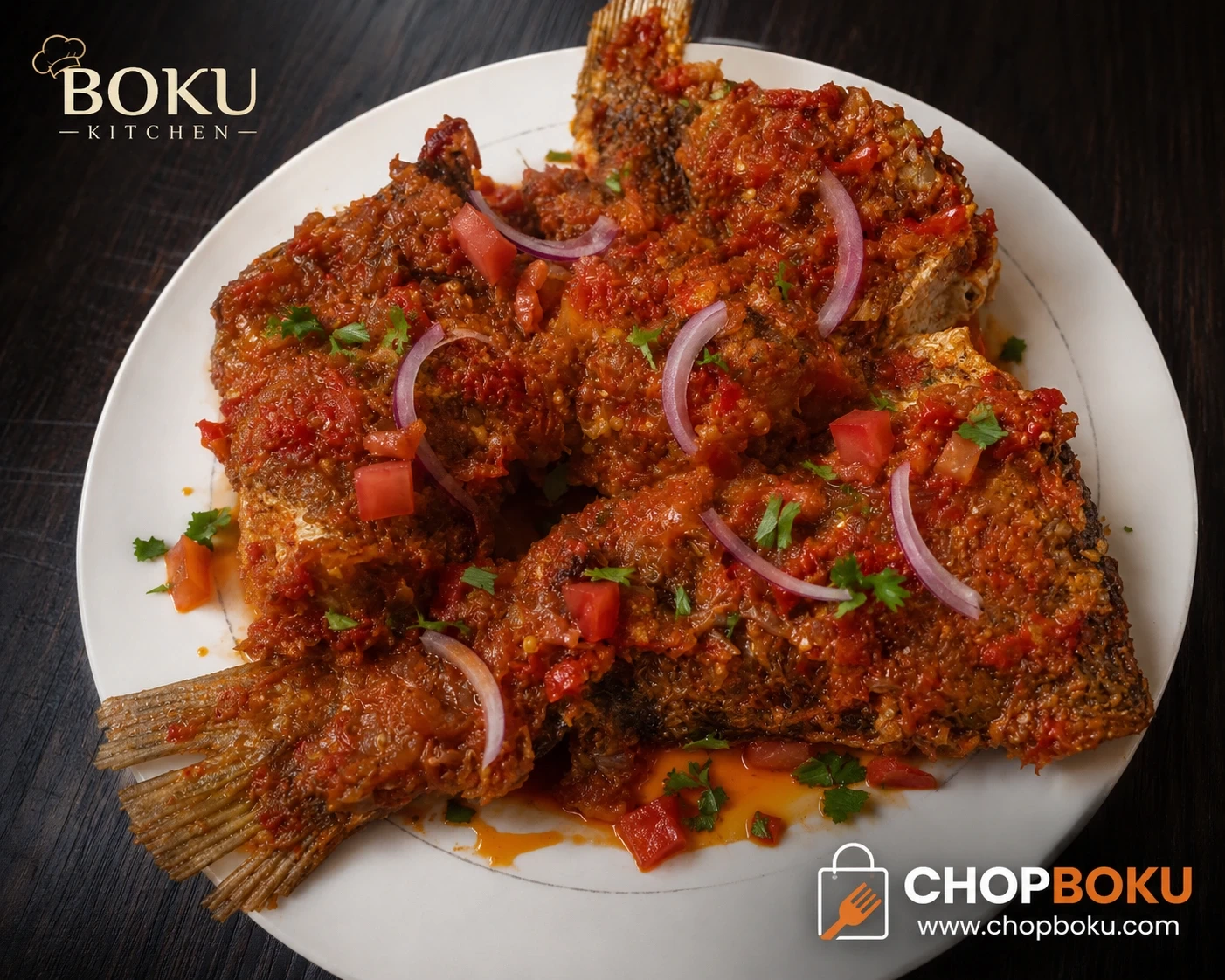 Peppered Fried Croaker Fish – Authentic Nigerian Spicy Pepper Fish | Fresh Seafood Delivery in Lagos | ChopBoku