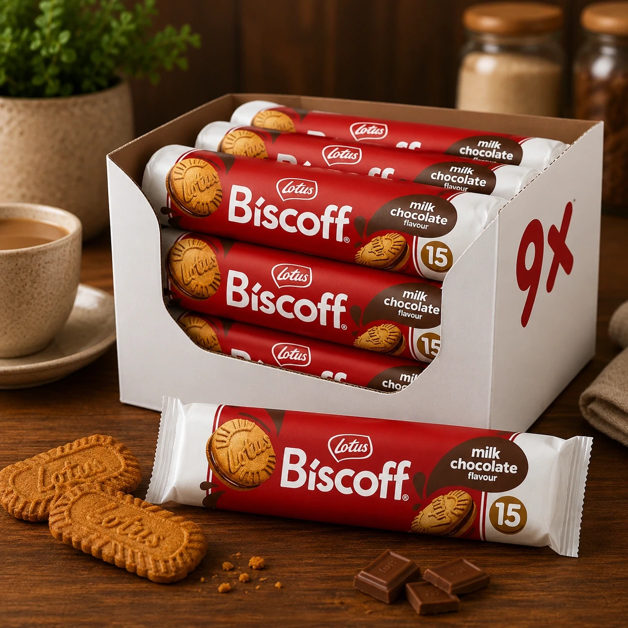 Lotus Biscoff Sandwich 150g Cookies – Cream-Filled Caramelized Biscuits in Lagos Nigeria