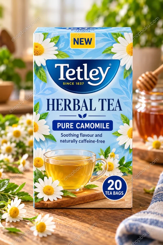 Tetley Camomile Herbal Tea 20 Tea Bags