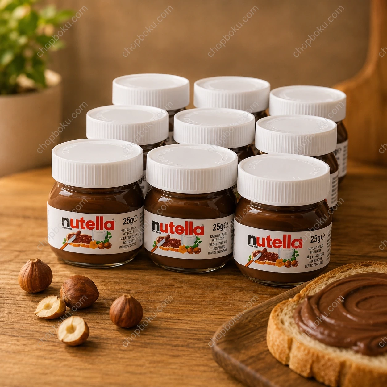 Nutella Ferrero Mini Jars 15 × 25g (375g)