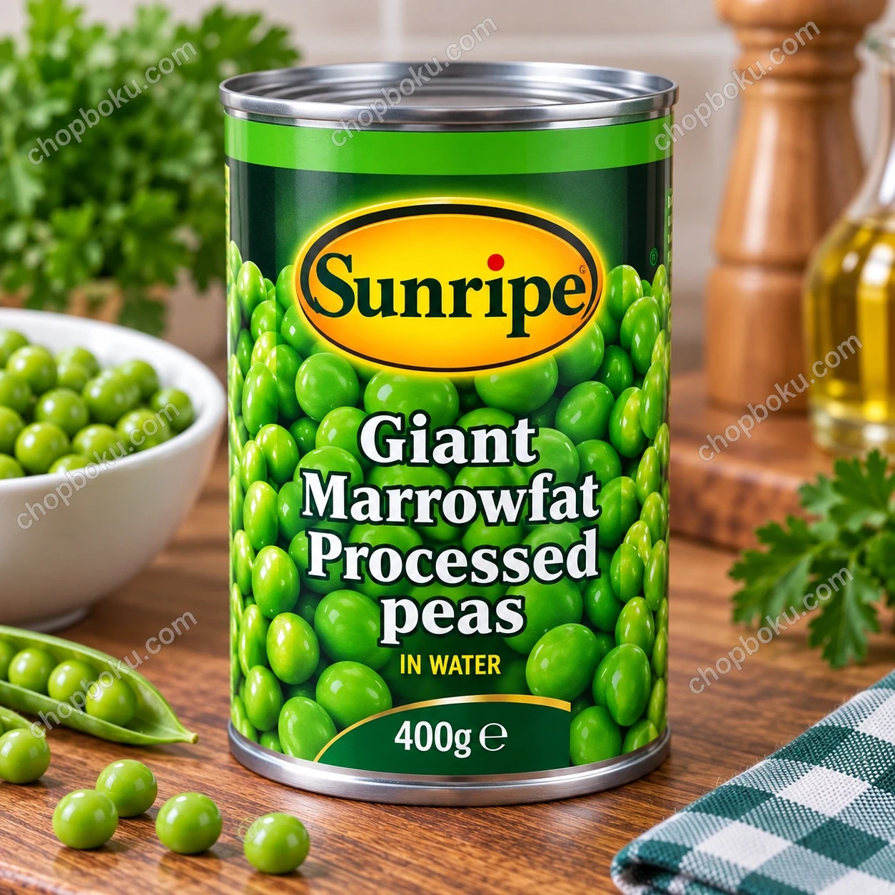 Sunripe Giant Marrowfat Processed Peas 400g