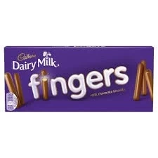Cadbury Milk Choc Fingers Biscuits 114g – Crunchy Chocolate-Coated Biscuit Fingers | Buy in Lagos, Abuja & Nigeria