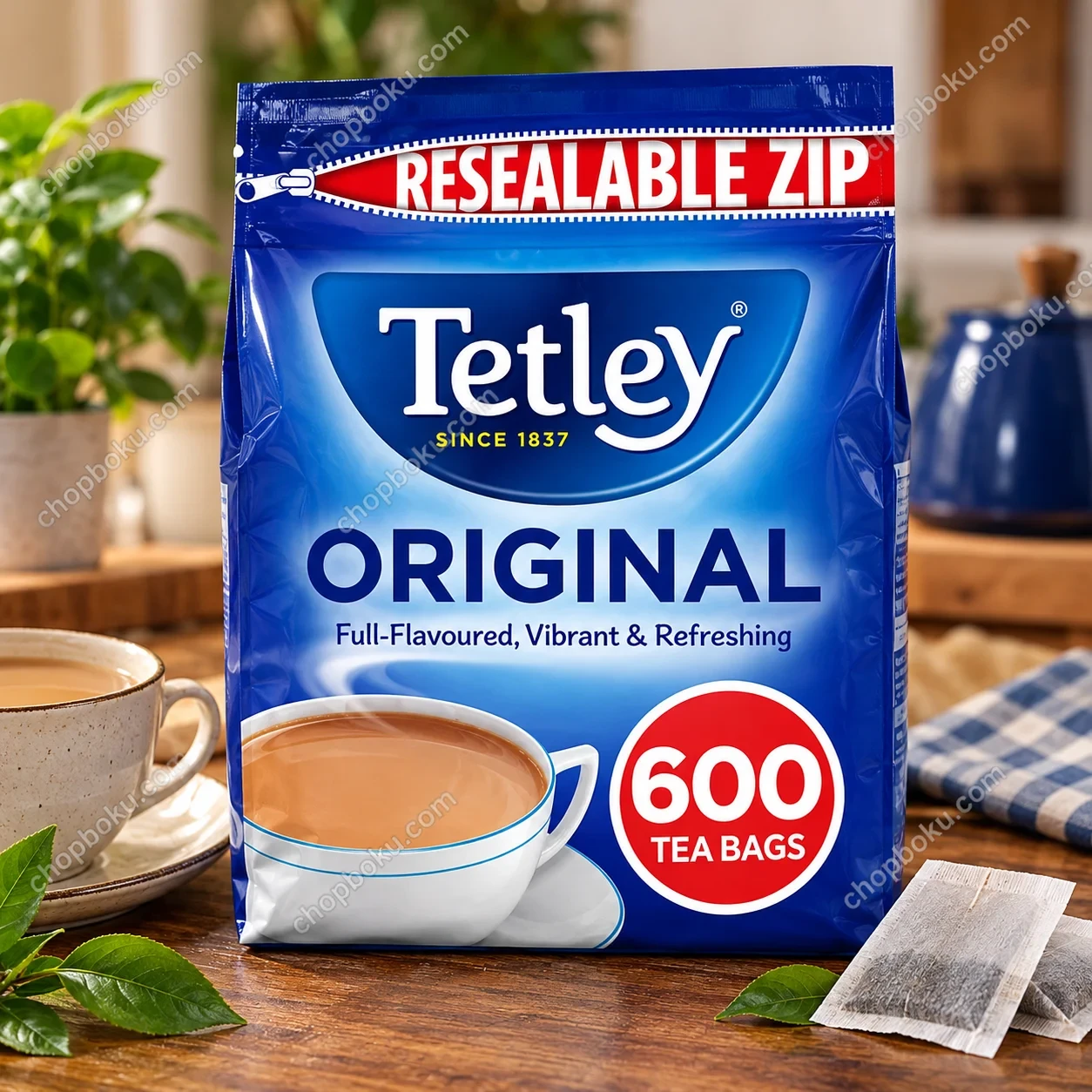 Tetley Original Tea Bags 600 Pack 1.875kg