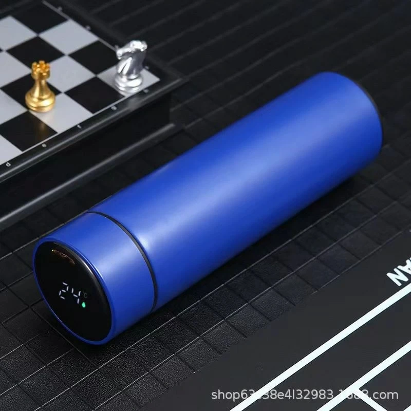 500ml Smart Temperature Display Water Bottle – Stainless Steel Vacuum Flask with LED Touch Screen | Hot & Cold Thermos Nigeria