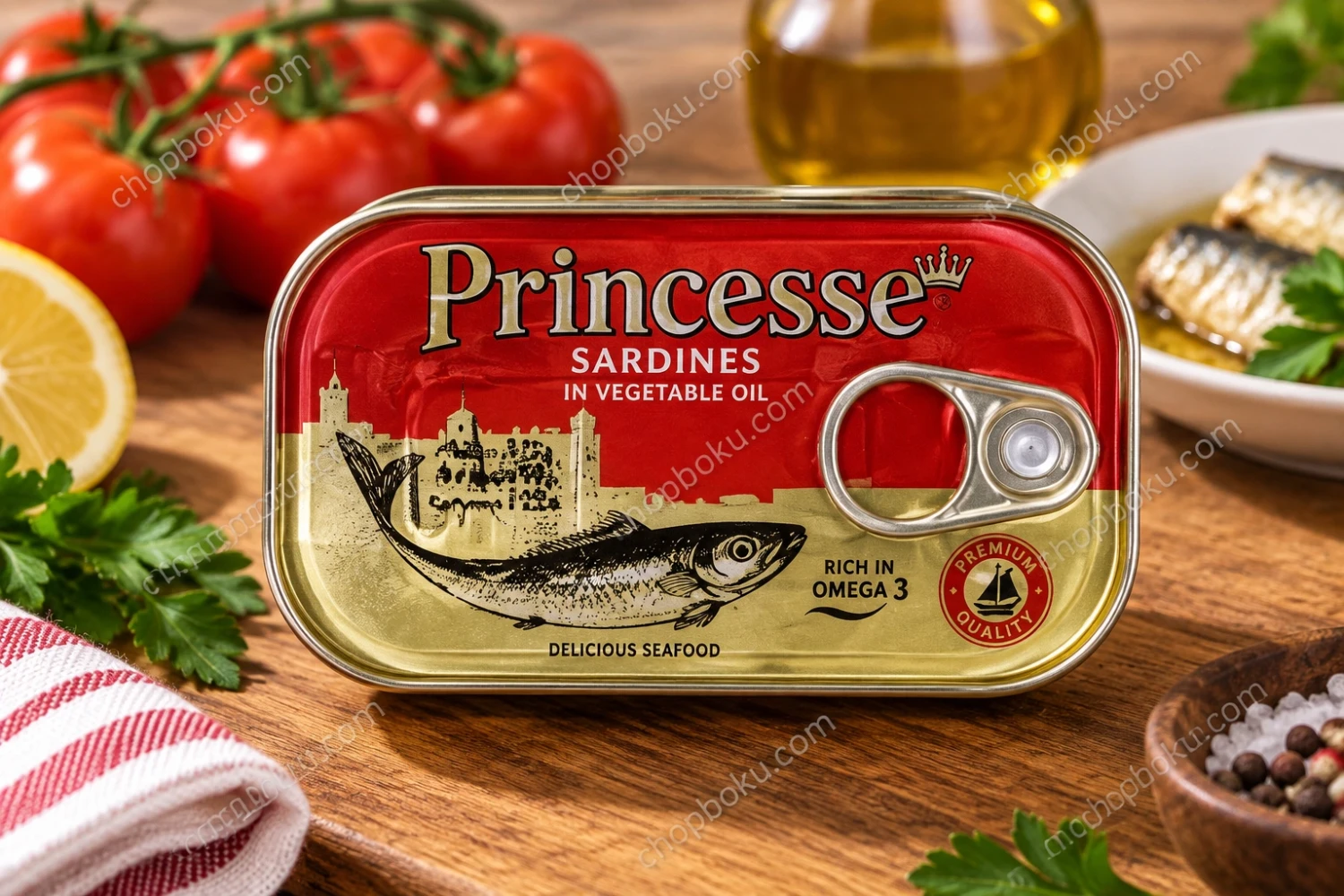 Princesse Sardines in Vegetable Oil 125g