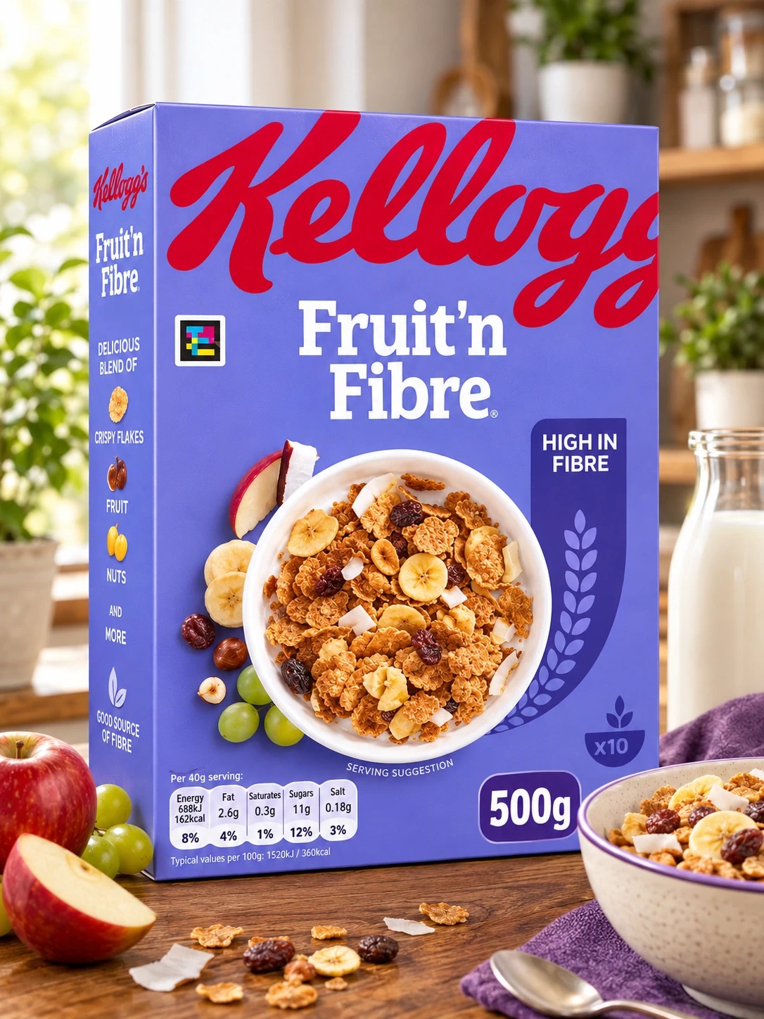 Kellogg's Fruit 'n Fibre 500g UK
