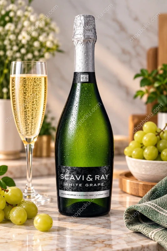 Scavi & Ray Sparkling Non-Alcoholic White Grape Wine 75cl
