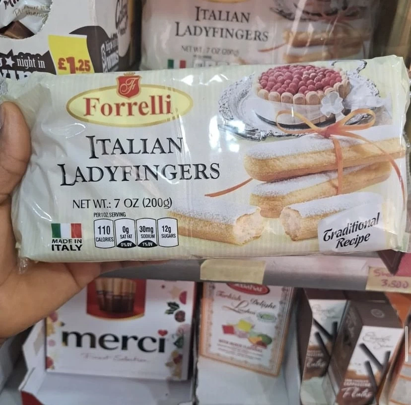 Forrelli Italian Lady Fingers (Savoiardi Biscuits) – Premium Sponge Fingers for Tiramisu & Desserts in Nigeria