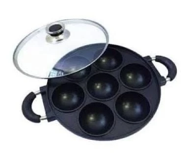 7-In-1 Master Chef Non-Stick Cupcake, Muffin & Pancake Maker – Multi-Cavity Baking & Frying Pan with Even Heat Distribution