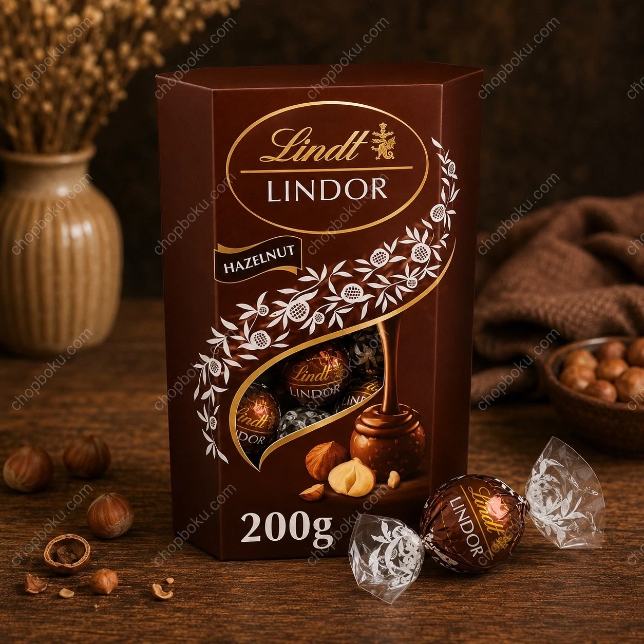 Lindt Lindor Hazelnut Truffles 200g