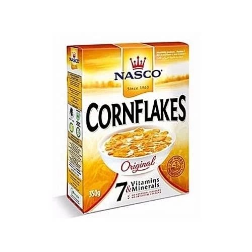 Nasco Cornflakes Original 350g – Crispy Golden Breakfast Cereal | Order in Lagos, Abuja, Port Harcourt & Nigeria