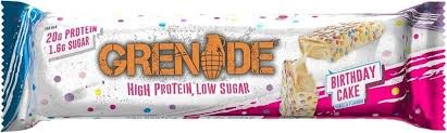 GRENADE CARB KILLA BIRTHDAY CAKE BARS